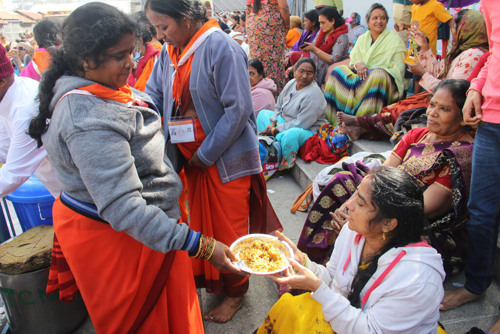 DISTRIBUTION OF FOOD