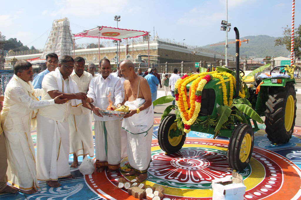 Donation of John Deere Tractor 2