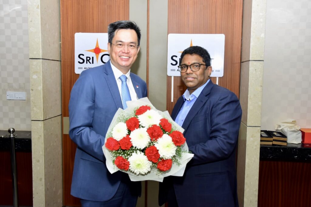 MD Sri City welcoming the Consul General